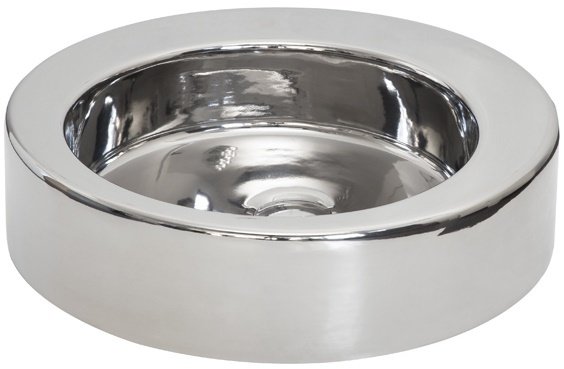 Smanni Merga Çanak Lavabo Tezgah Üstü Platin 48 cm