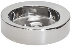 Smanni Merga Çanak Lavabo Tezgah Üstü Platin 48 cm