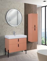 Lineart Jazz 86cm Lavabo Dolabı + Ledli Ayna