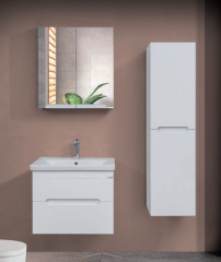 Lineart Parla 80cm Lavabo Dolabı + Dolaplı Ayna