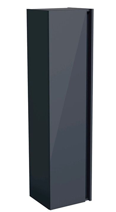 Vitra Nuo Boy dolabı, 35 cm, bir kapaklı 67699 Antrasit