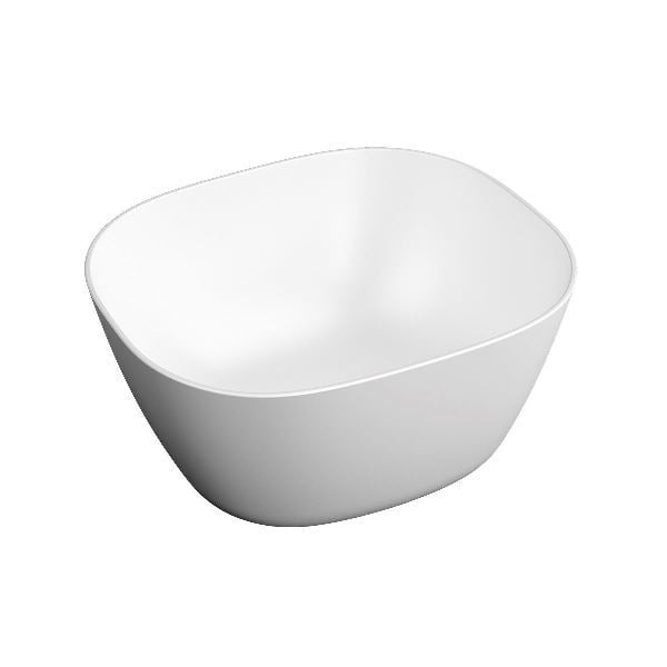 Vitra 7811B401-0016 Plural Kare Yüksek Çanak Lavabo 45 Cm Mat Beyaz