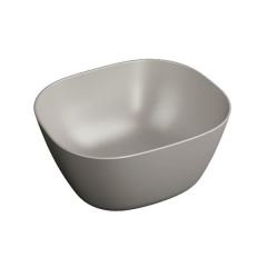 Vitra 7811B420-0016 Plural Kare Yüksek Çanak Lavabo 45 Cm Mat Bej