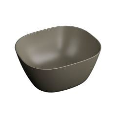 Vitra 7811b450-0016 Plural Kare Yüksek Çanak Lavabo 45 Cm Mat Vizon
