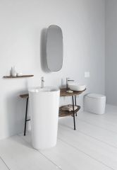 Vitra 7812B403-0016 Plural Üçgen Alçak Çanak Lavabo 47 Cm Beyaz