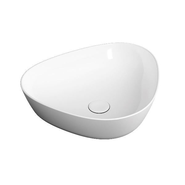 Vitra 7812B403-0016 Plural Üçgen Alçak Çanak Lavabo 47 Cm Beyaz