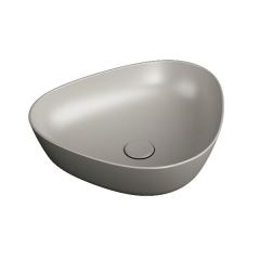 Vitra 7812B420-0016 Plural Üçgen Alçak Çanak Lavabo 47 Cm Mat Bej