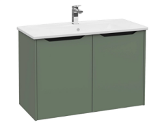 Vitra Integra Square 80098 Lavabo Dolabı 100cm M.Yeşil
