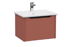 Vitra Integra Square 80133 Lavabo Dolabı 60cm Kırmızı