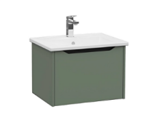 Vitra Integra Square 80134 Lavabo Dolabı 60cm M.Yeşil