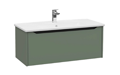 Vitra Integra Square 80152 Lavabo Dolabı 100cm M.Yeşil
