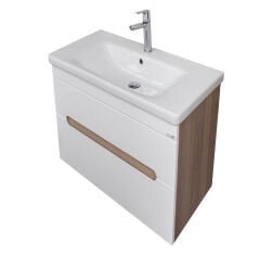 Lineart Parla 65cm Lavabo Dolabı +Dolaplı Ayna