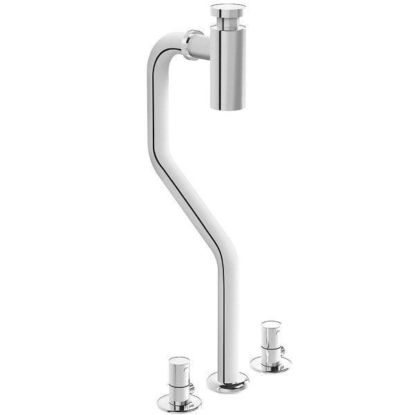 VitrA A45157 Monoblok Sifon Seti Krom