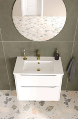 Vitra Integra Square 80211 Lavabo Dolabı 80cm M.Beyaz