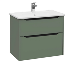 Vitra Integra Square 80215 Lavabo Dolabı 80cm Yeşil