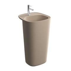 Vitra 7814b474-0041 Plural Monoblok Lavabo 50 Cm Mat Kil Beji