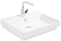 Smanni Kastra GM Çanak Lavabo Tezgah Üstü Beyaz 60x46