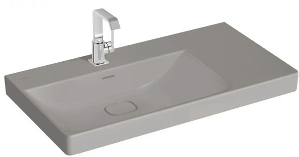 Vitra 7528B076-0001 Metropole Asma Lavabo 90 cm M.Taş Gri