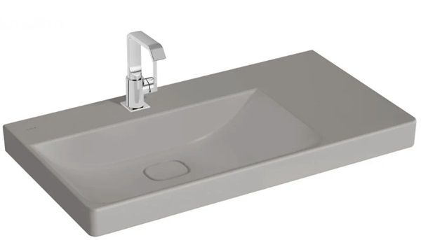 Vitra 7528B076-0041 Metropole Asma Lavabo 90 cm M.Taş Gri