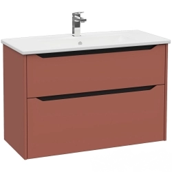 Vitra Integra Square 80223 Lav.Dolabı 100cm M.Kırmızı
