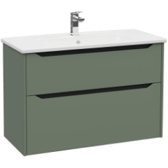 Vitra Integra Square 80224 Lavabo Dolabı 100cm M.Yeşil