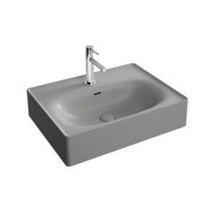 Vitra 7241b476-0001 Equal Lavabo 60 Cm Mat Gri