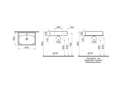 Vitra 7241B403-1514 Equal Lavabo 60 Cm Beyaz