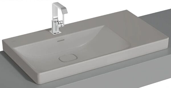 Vitra 7528B076-0973 Metropole Çanak Lavabo 90 cm M.Taş Gri