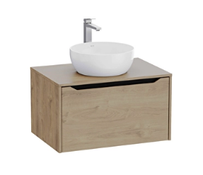 Vitra Integra Square 80276 Lavabo Dolabı 80cm A.Meşe