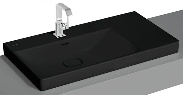 Vitra 7528B083-0973 Metropole Çanak Lavabo 90 cm M.Siyah