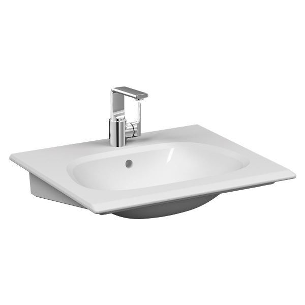 VitrA 5707B403-0001 Frame Etajerli Lavabo 65 cm Beyaz