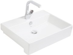 Smanni Kastra YT Çanak Lavabo Tezgah Üstü Mat Beyaz  60x46