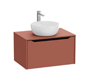 Vitra Integra Square Lavabo Dolabı 80cm M.Kırmızı80277