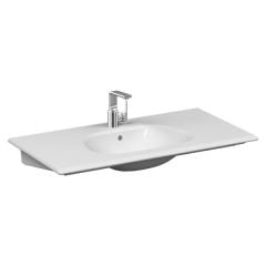 VitrA 5709B403-0001 Frame Etajerli Lavabo 100 cm Beyaz