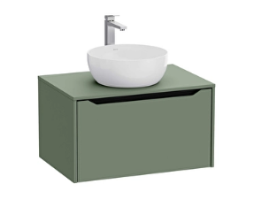 Vitra Integra Square Lavabo Dolabı 80cm M.Yeşil 80278