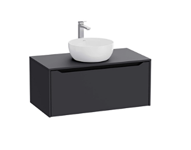 Vitra Integra Square Lavabo Dolabı100cm M.Grafit 80284