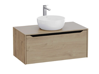 Vitra Integra Square Lavabo Dolabı 100cm A.Meşe 80285