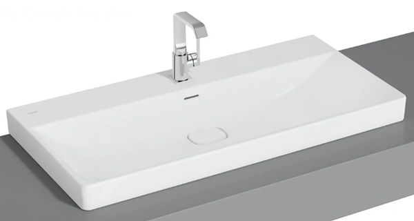 Vitra 7529B001-0973 Metropole Çanak Lavabo 100 cm M.Beyaz