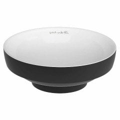 Vitra 4334b497-1747 Water Jewels Çanak Lavabo 40 Cm Beyaz-Siyah