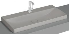 Vitra 7529B076-0937 Metropole Çanak Lavabo 100 cm M.Taş Gri