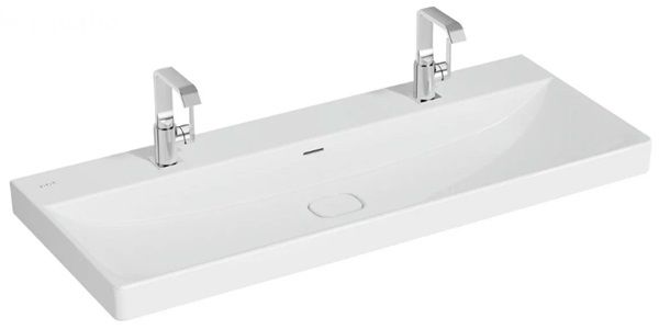 Vitra 7530B003-0001 Metropole Y.Ayaklı Lavabo 120 cm P.Beyaz
