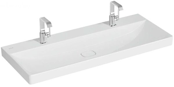 Vitra 7530B003-0041 Metropole Y.Ayaklı Lavabo 120 cm P.Beyaz