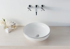 Vitra 4334b072-2300 Water Jewels Çanak Lavabo 40 Cm Altın Çizgili