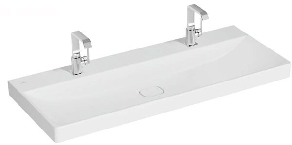 Vitra 7530B001-0041 Metropole Asma Lavabo 120 cm M.Beyaz