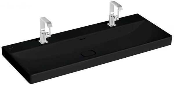 Vitra 7530B083-0001 Metropole Asma Lavabo 120 cm M.Siyah