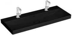 Vitra 7530B083-0001 Metropole Asma Lavabo 120 cm M.Siyah