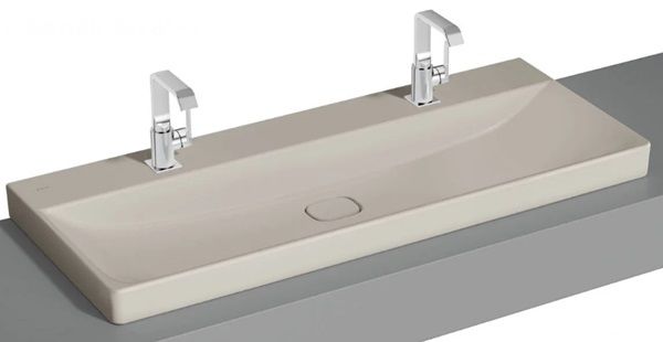 Vitra 7530B020-0937 Metropole Çanak Lavabo 120 cm M.Bej