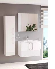 Vitra Base Dolaplı Ayna 80 cm Fırç.Krom 66902