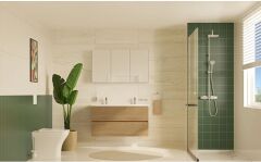 Vitra Base Dolaplı Ayna 120 cm Fırç.Krom 66904
