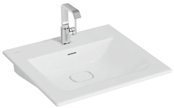 Vitra 7537B001-0001 Metropole Etajerli Lavabo 60 Cm M.Beyaz